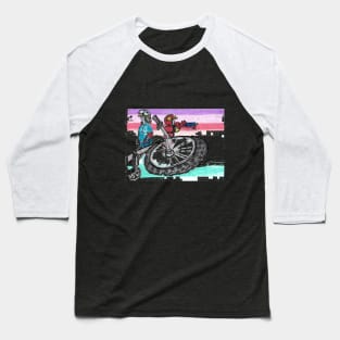 BMX Warrior Baseball T-Shirt